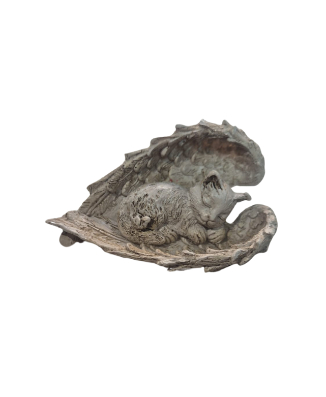 Figura - Gato Ángel (Para Despedir a Nuestras Mascotas)