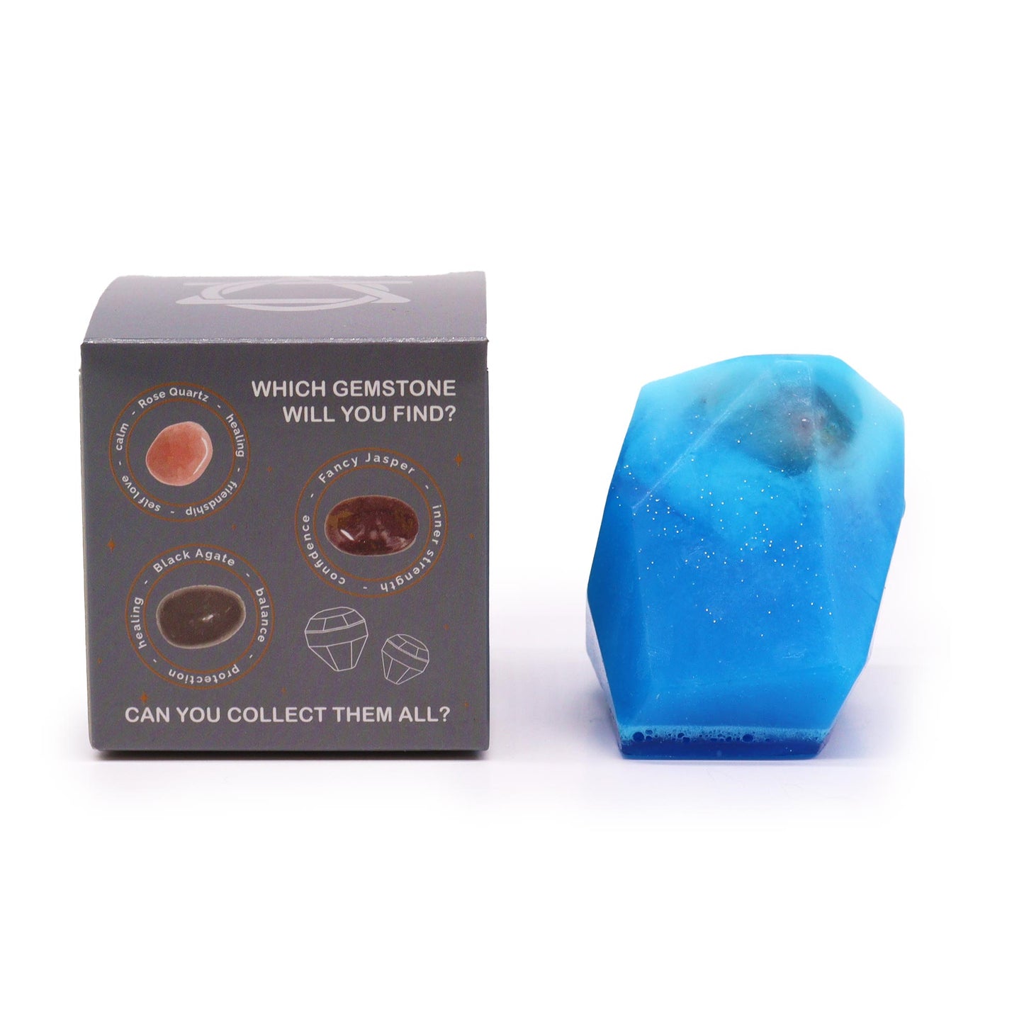 Jabon Elemental de Cristal con Minerales