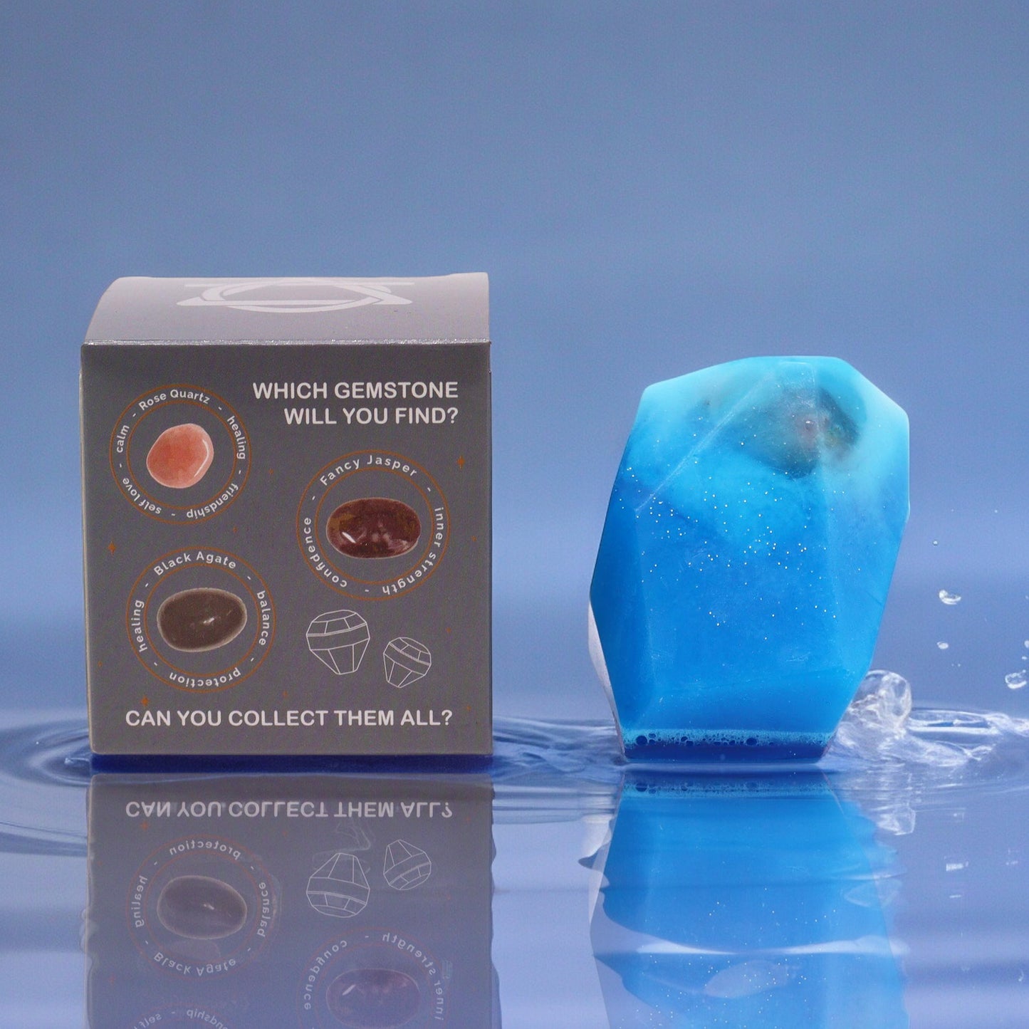 Jabon Elemental de Cristal con Minerales