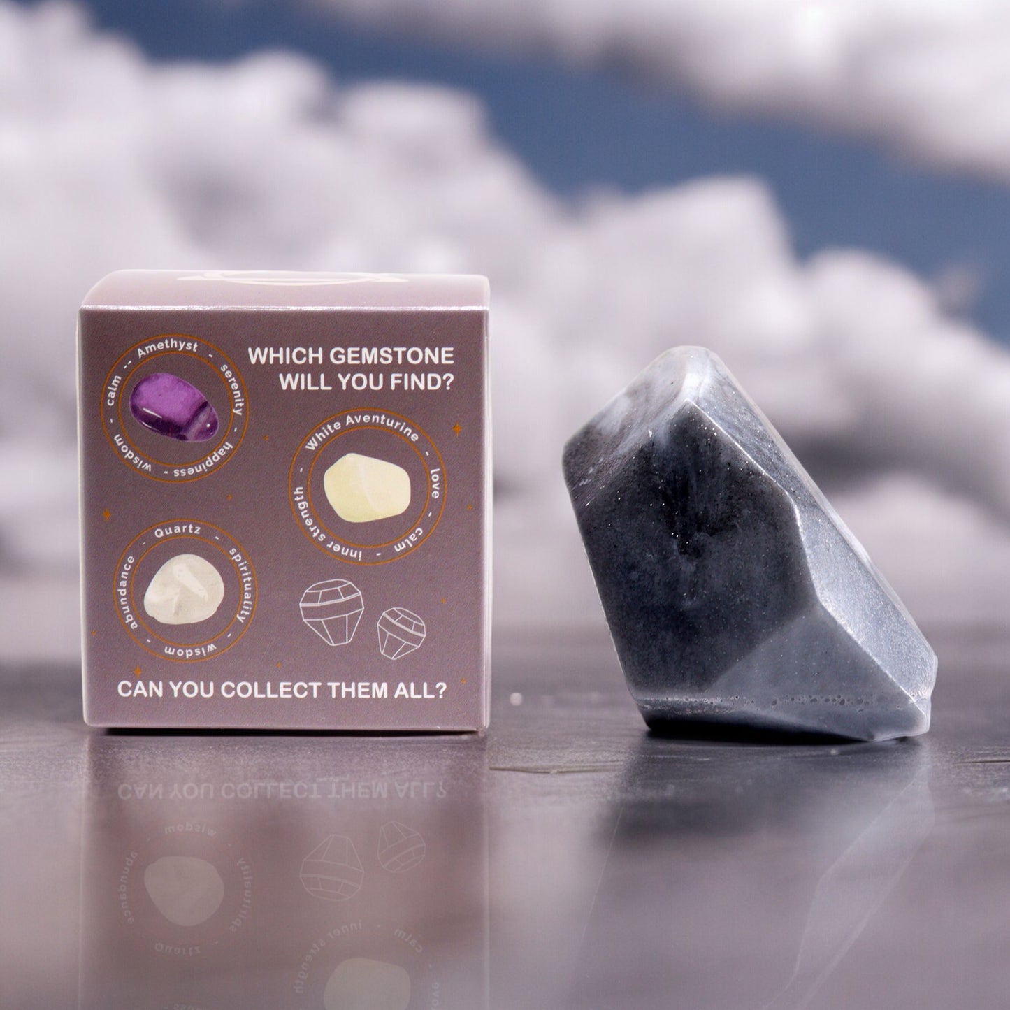 Jabon Elemental de Cristal con Minerales