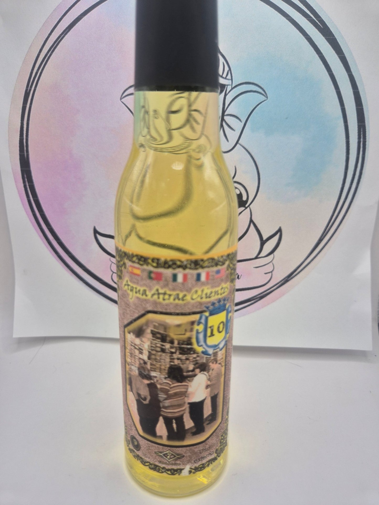 Agua Atrae Clientes 200 ml AguaTienda esotérica Málaga - La Tienda de Tata Magic: tienda Esotérica en Málaga