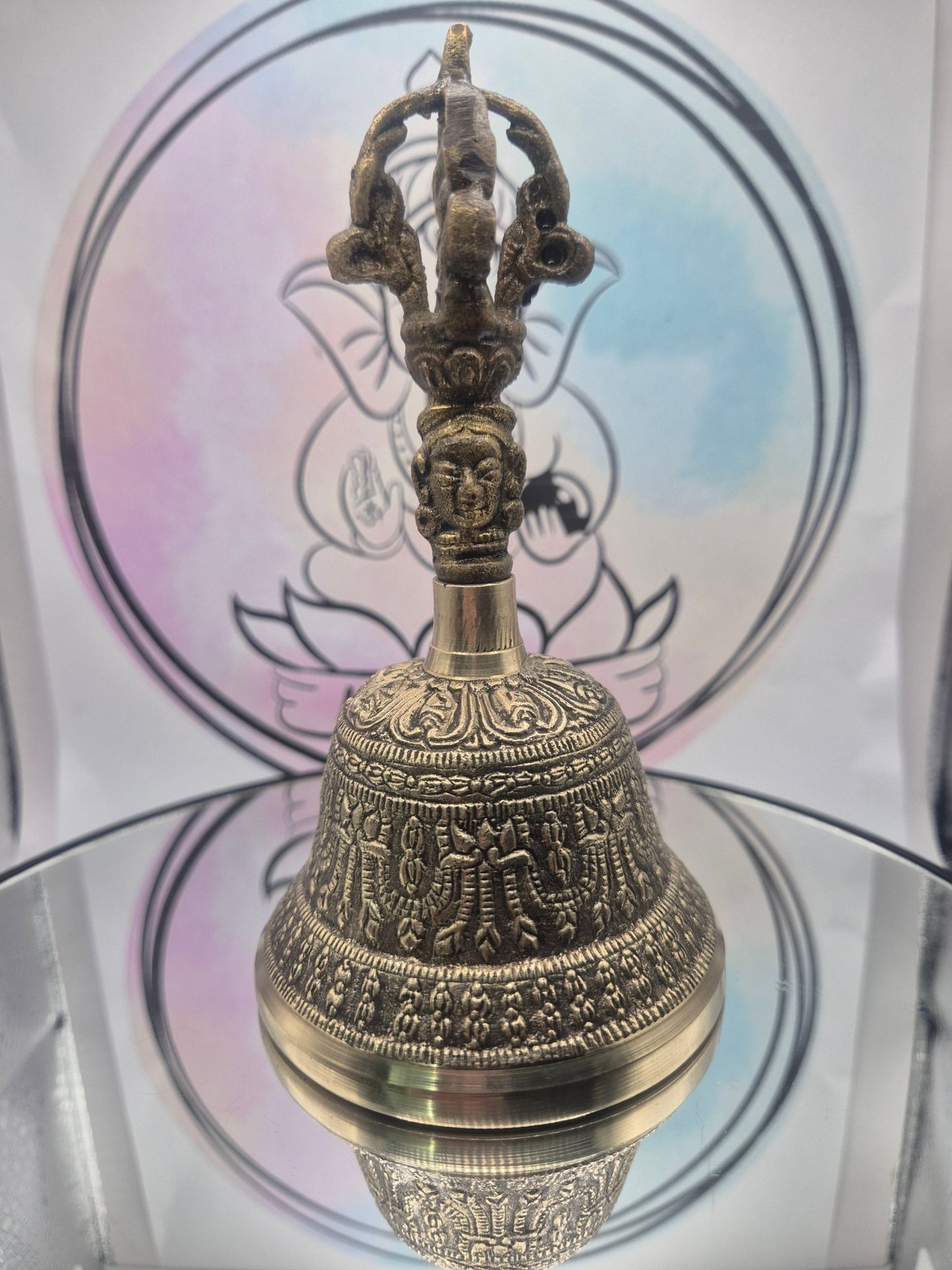 Campana Tibetana Grande 10 Cm Tienda esotérica Málaga - La Tienda de Tata Magic: tienda Esotérica en Málaga