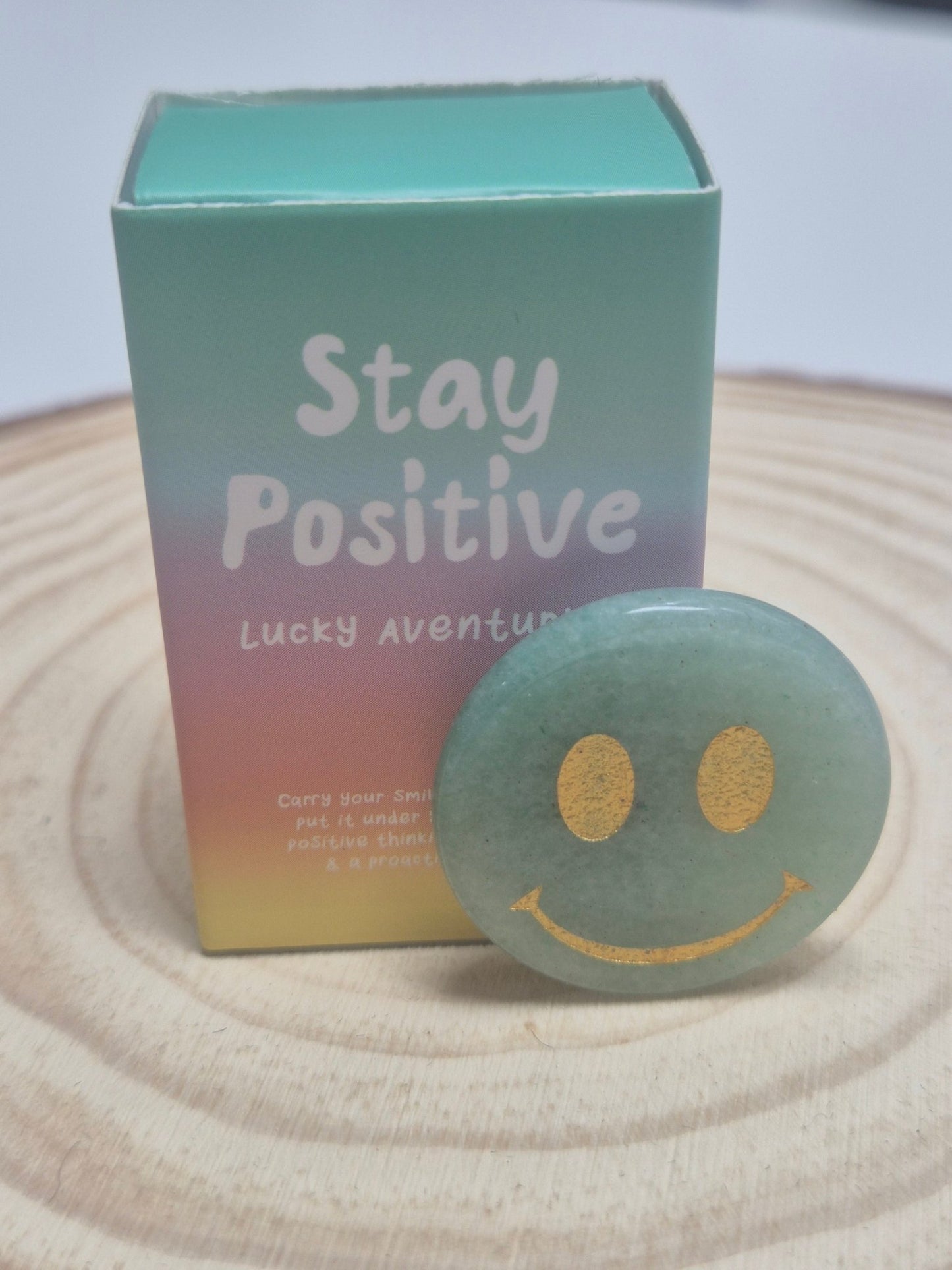 Carita Aventurina Verde "Stay Positive" – Amuleto de Optimismo y Suerte Tienda esotérica Málaga - La Tienda de Tata Magic: tienda Esotérica en Málaga