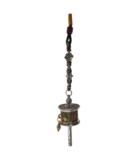 Llavero Rueda de Rezo Tibetano.
