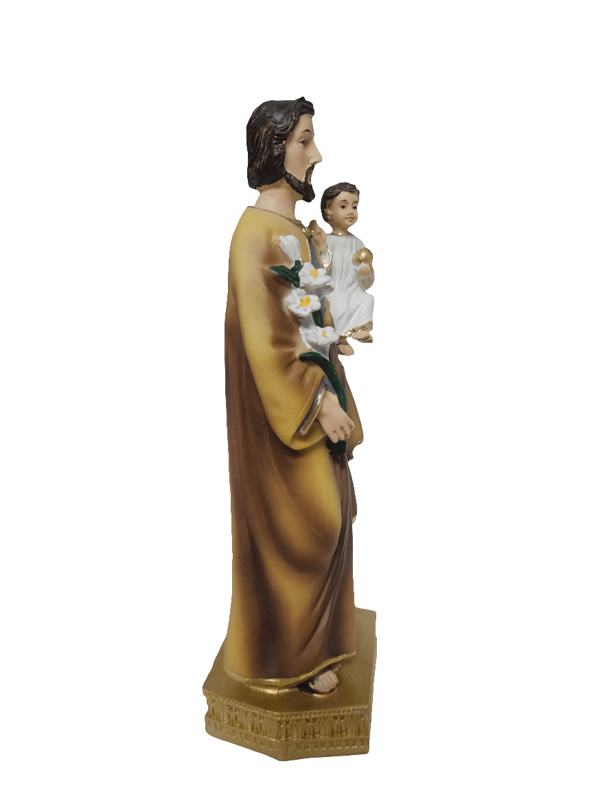 Figura - San José Grande - Con Niño en Brazos. Tienda esotérica Málaga - La Tienda de Tata Magic: tienda Esotérica en Málaga
