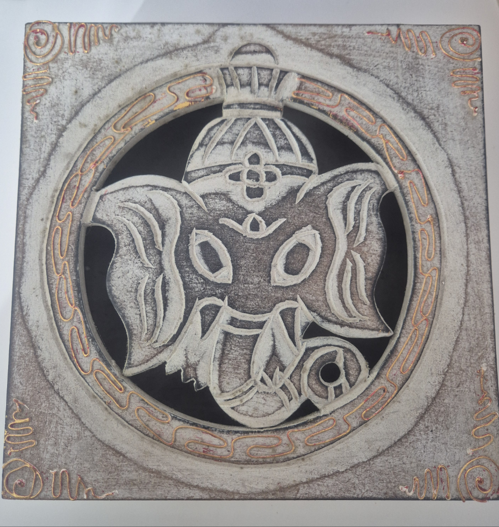 Caja Ganesha Madera