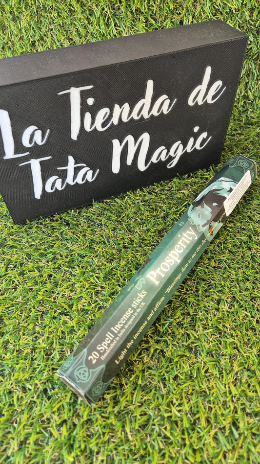 Incienso Prosperity de Elements - Aroma Herbal para Meditación y Prosperidad