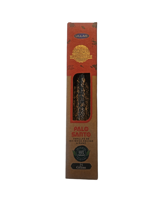 Incienso Orgánico Varillas Ullas Palo Santo - Limpieza Energética y Armonía Espiritual Tienda esotérica Málaga - La Tienda de Tata Magic: tienda Esotérica en Málaga