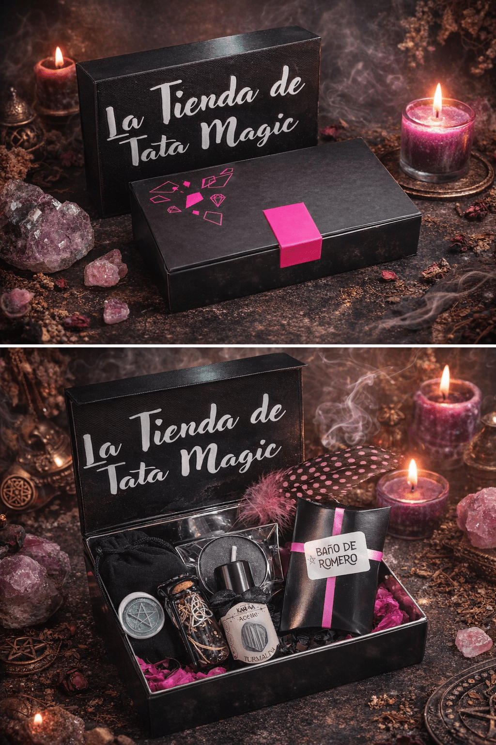 Kit Turmalina Negra — Protección, Limpieza y Sellado Energético Kits RitualesTienda esotérica Málaga - La Tienda de Tata Magic: tienda Esotérica en Málaga