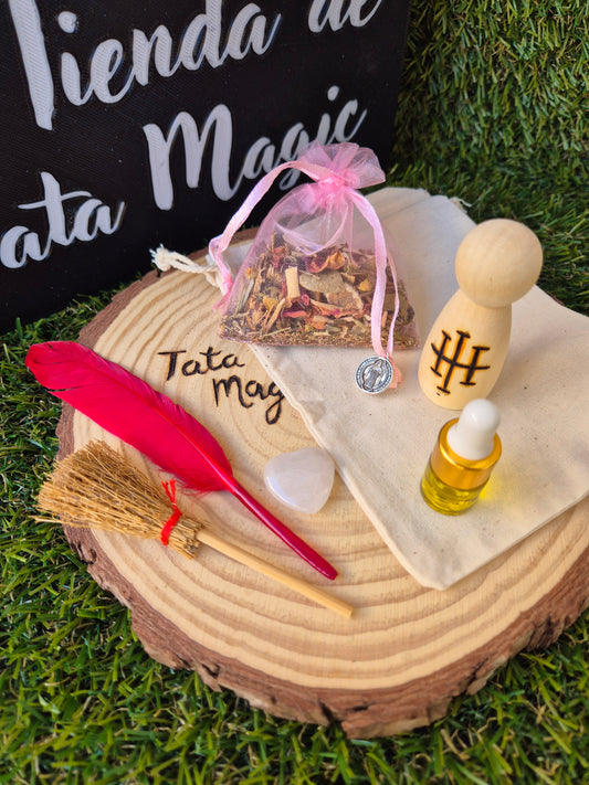 Kit de Bruja para el Bolso - Protección, Limpieza y Energía Mágica