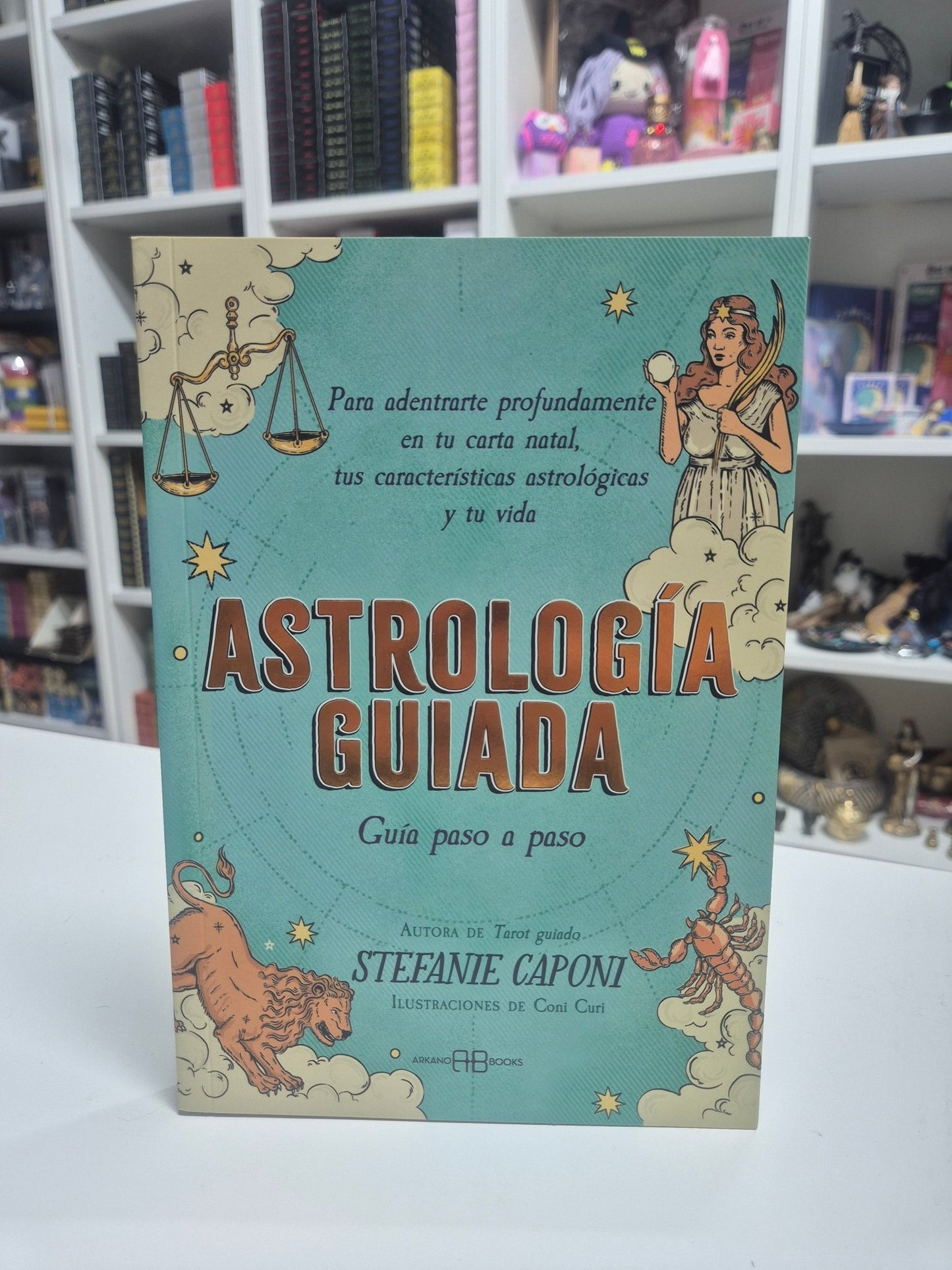 Libro Astrología Guiada. Guía Paso a Paso libroTienda esotérica Málaga - La Tienda de Tata Magic: tienda Esotérica en Málaga