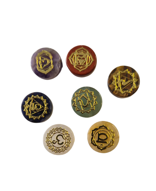 Minerales - Tallados 7 Chacras Pequeños