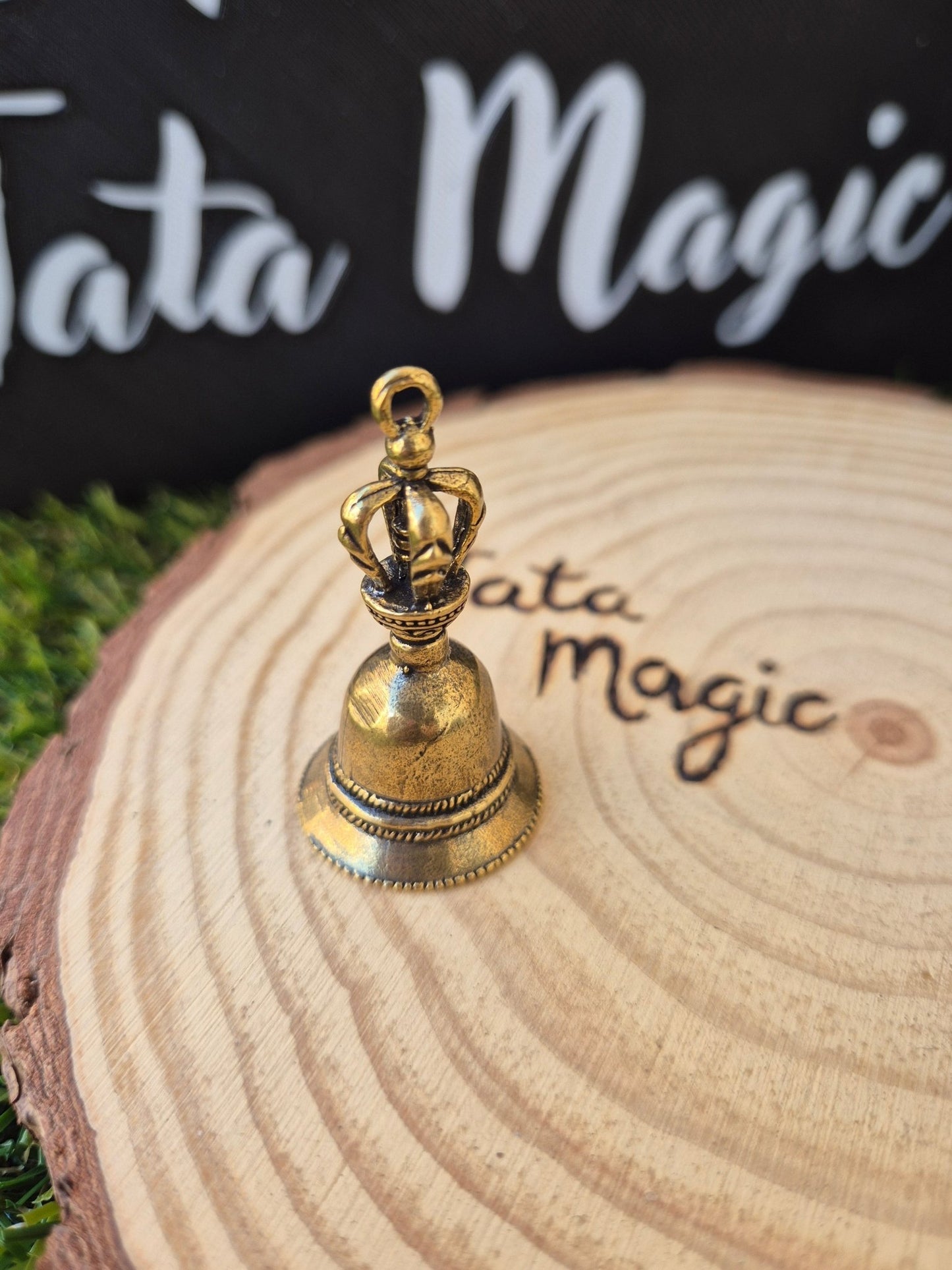 Mini Campana Tibetana con Dorje - Purificación y Meditación Sagrada Tienda esotérica Málaga - La Tienda de Tata Magic: tienda Esotérica en Málaga