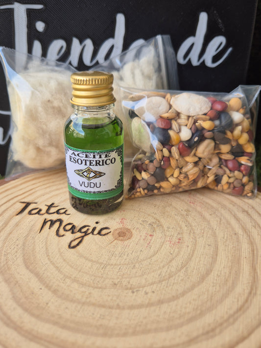 Muñeco Vudú Ritualizado - Magia Ancestral para Protección, Sanación y Canalización Energética