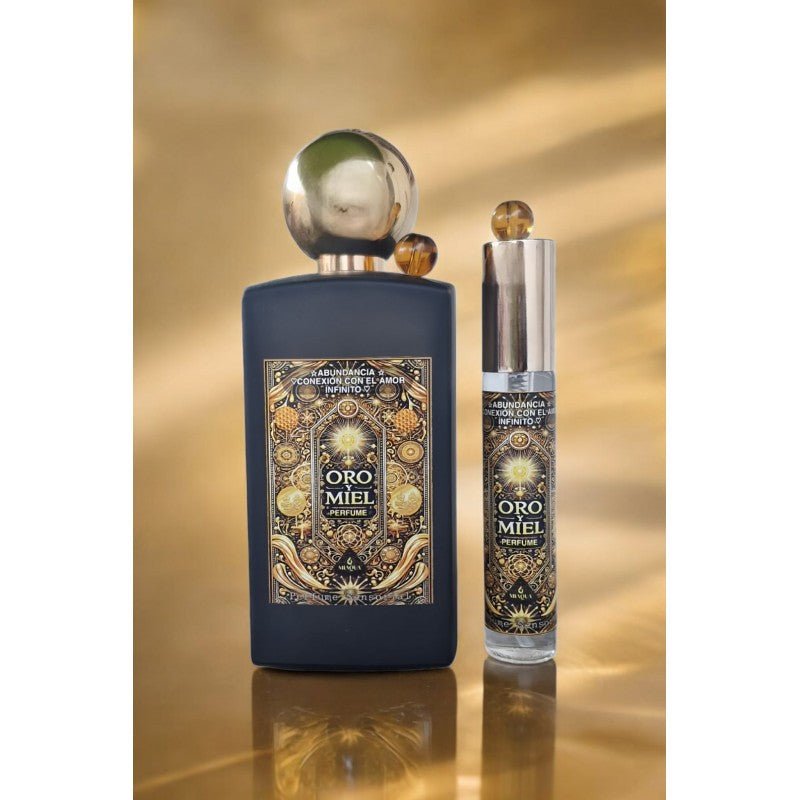Oro y Miel: Una Fragancia de Abundancia y Sanación - 50ml PerfumeTienda esotérica Málaga - La Tienda de Tata Magic: tienda Esotérica en Málaga
