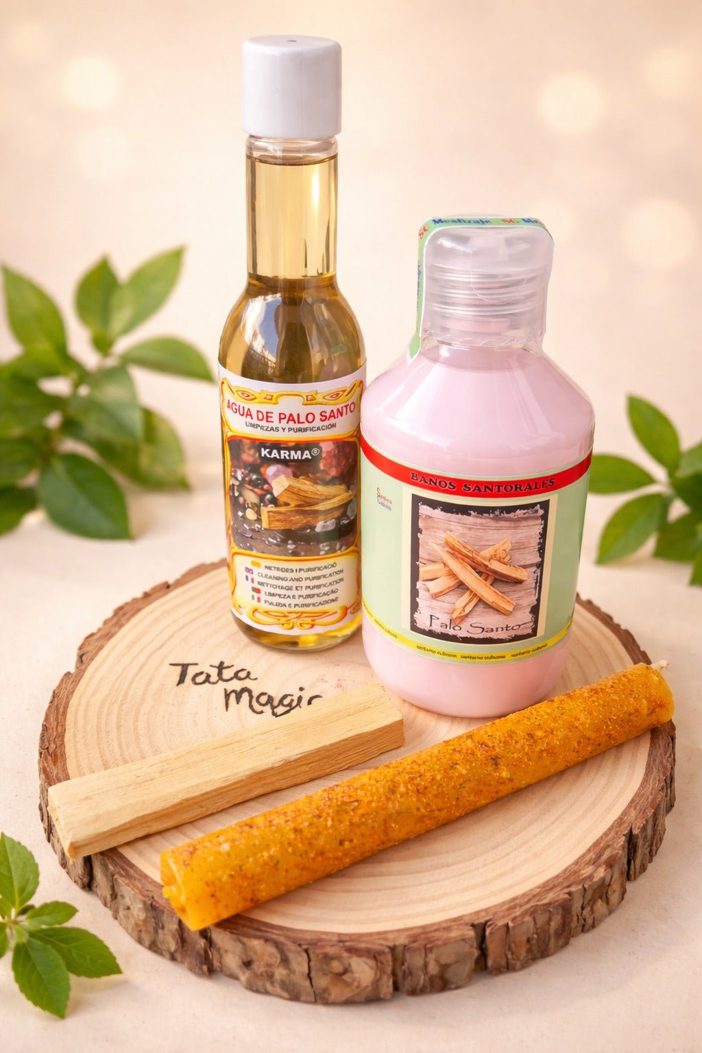 Pack Limpieza Palo Santo - Limpieza Energética y Protección Espiritual PackTienda esotérica Málaga - La Tienda de Tata Magic: tienda Esotérica en Málaga