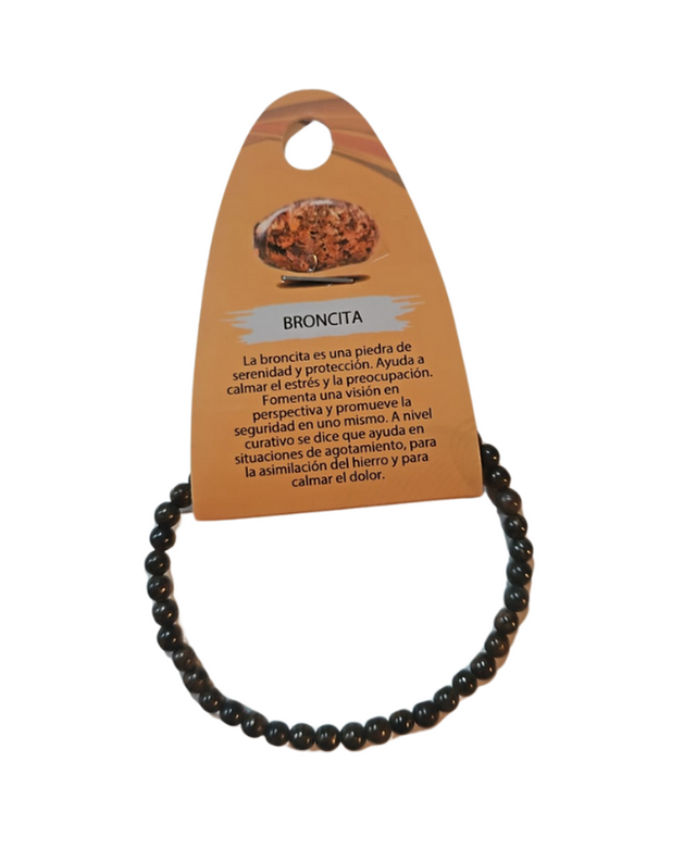 Pulsera Broncita 4mm
