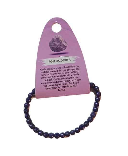 Pulsera Fosfosiderita 6mm