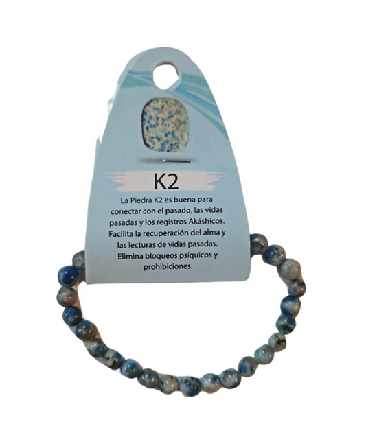 Pulsera K2 Registros Akashicos 6 mm