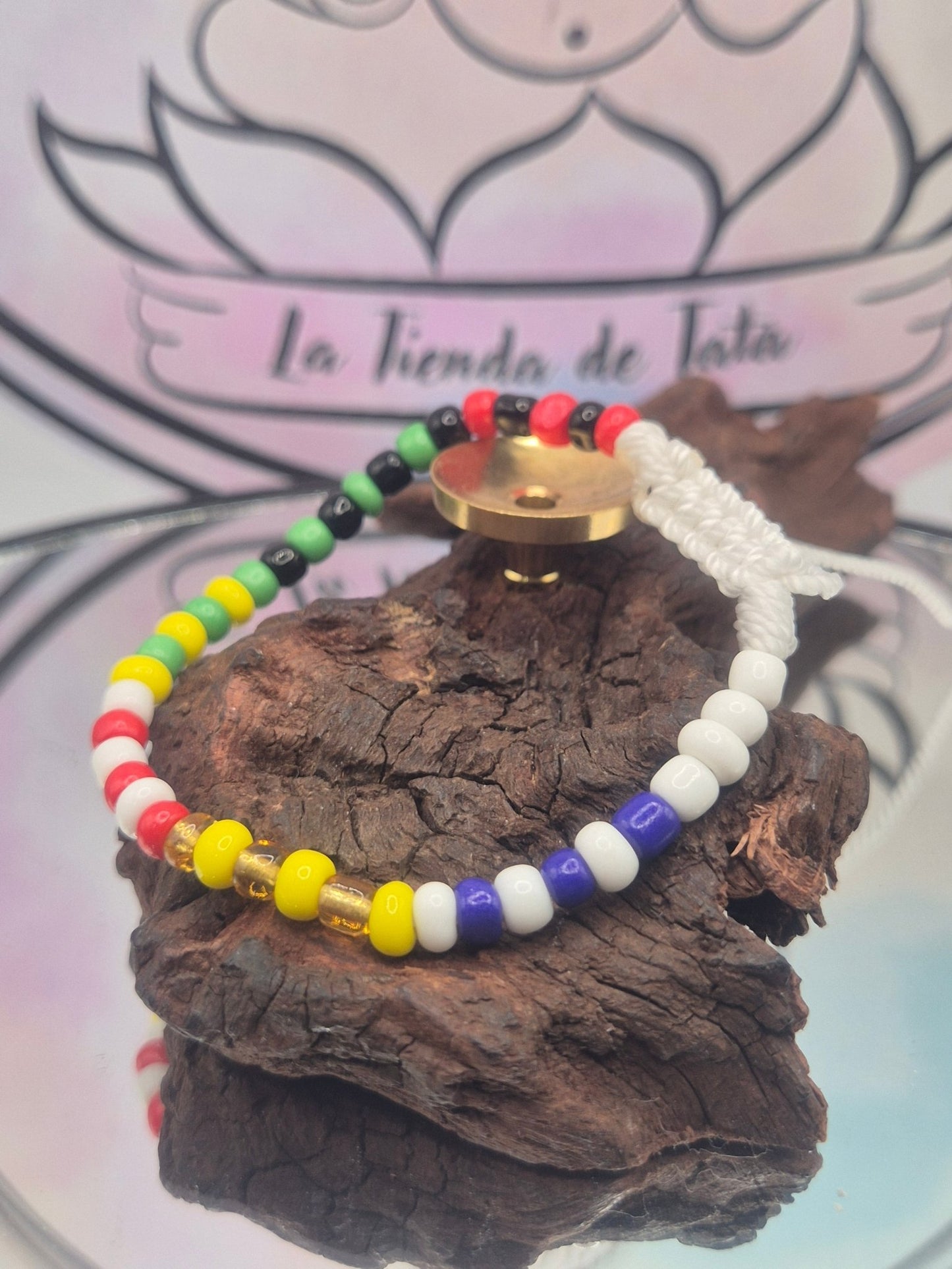 Pulsera 7 Potencias Afroafricanos JoyeriamineralespulserasTienda esotérica Málaga - La Tienda de Tata Magic: tienda Esotérica en Málaga