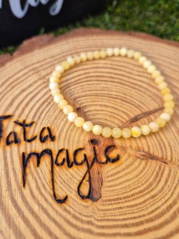 Pulsera Calcita JoyeriamineralespulserasTienda esotérica Málaga - La Tienda de Tata Magic: tienda Esotérica en Málaga