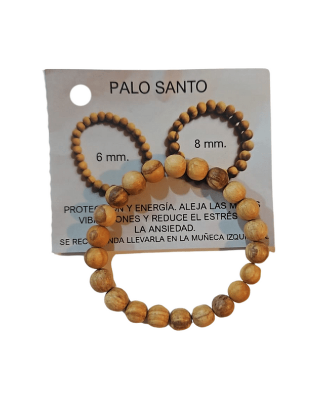 Pulsera Palo Santo 8 mm Tienda esotérica Málaga - La Tienda de Tata Magic: tienda Esotérica en Málaga
