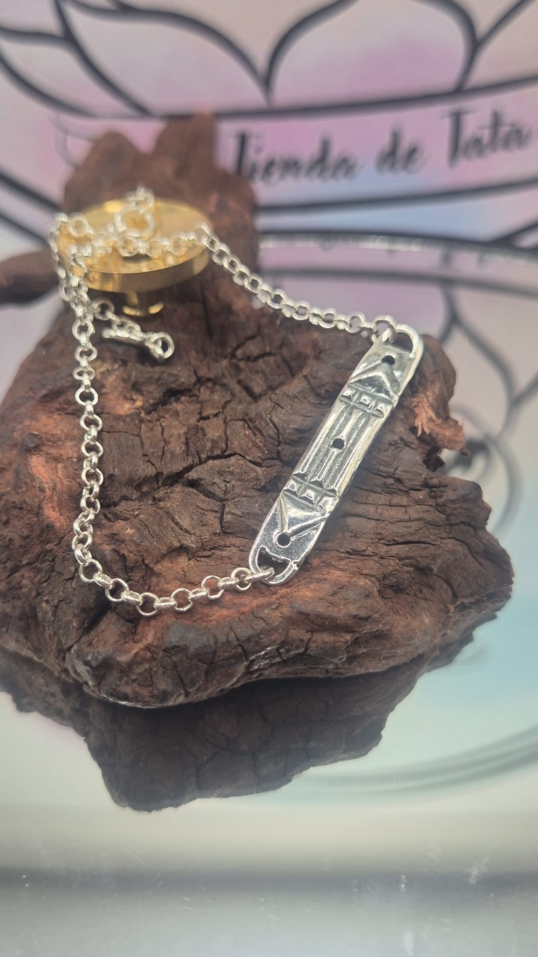 Pulsera Plata 925 Atlante Consagrada Tienda esotérica Málaga - La Tienda de Tata Magic: tienda Esotérica en Málaga