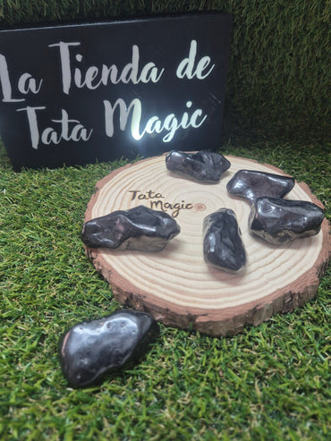 Shungita - Protección energética y purificación profunda mineralesrodadosTienda esotérica Málaga - La Tienda de Tata Magic: tienda Esotérica en Málaga