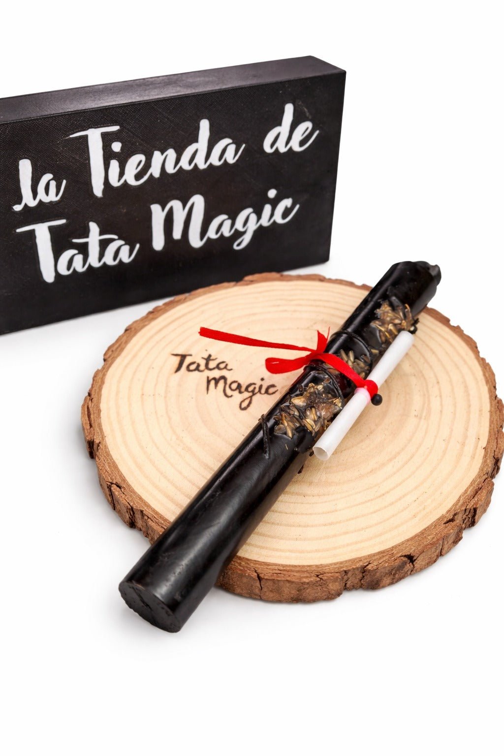 Vela Herborea Amarrado y Claveteado de 7 Llaves - Corte y Liberación VelasTienda esotérica Málaga - La Tienda de Tata Magic: tienda Esotérica en Málaga