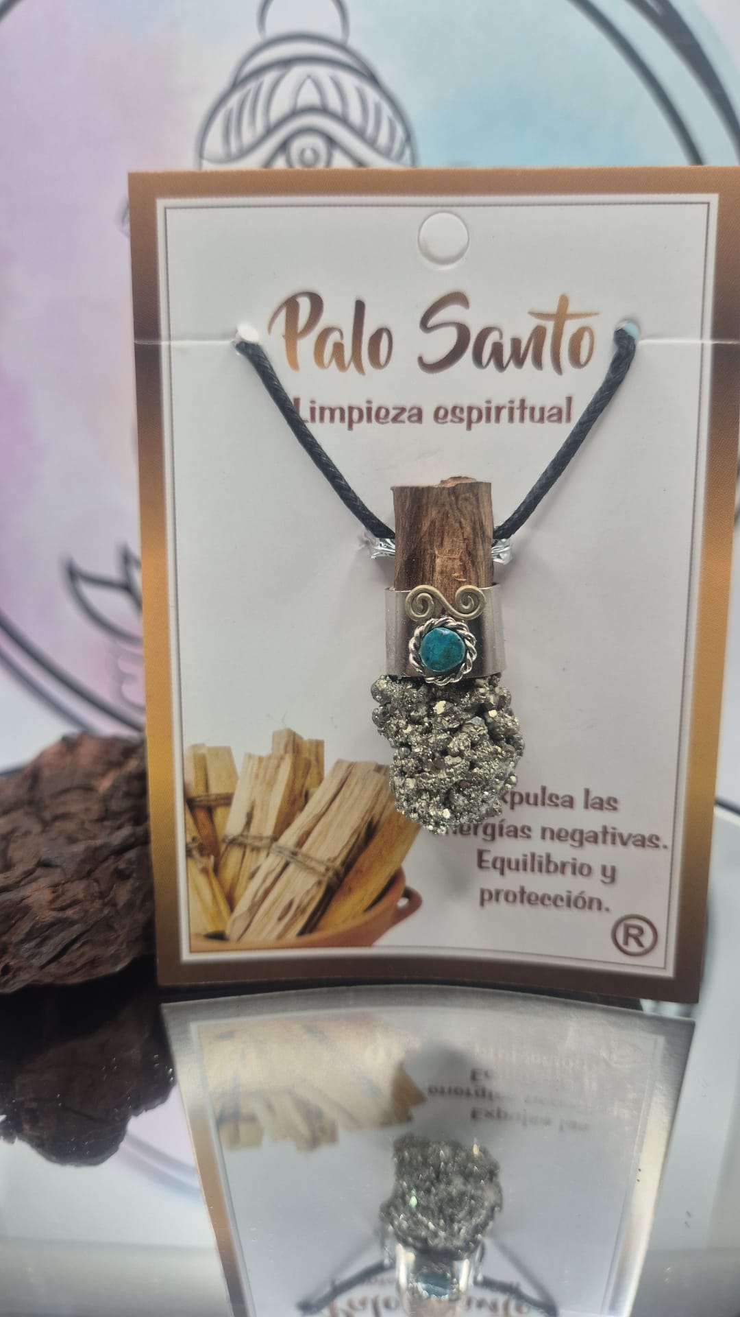 Collar Palo Santo Mineral