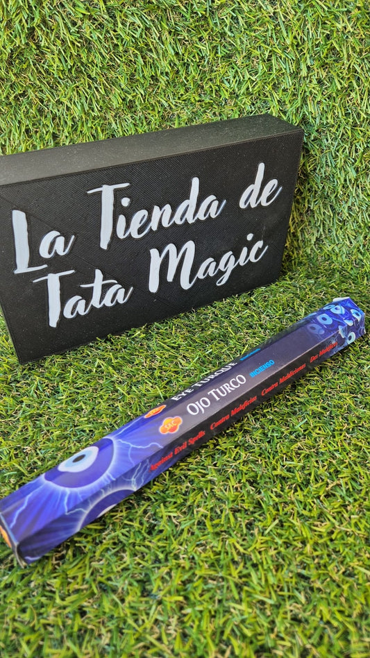 Incienso Hexagonal Ojo Turco de SAC - Protección y Limpieza Energética