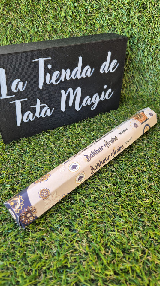 Incienso Hexagonal Árabe Bakhur de Green Tree - Limpieza y Abundancia