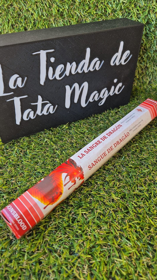 Incienso Hexagonal Sangre de Dragón de Green Tree- Aroma Intenso y Protector