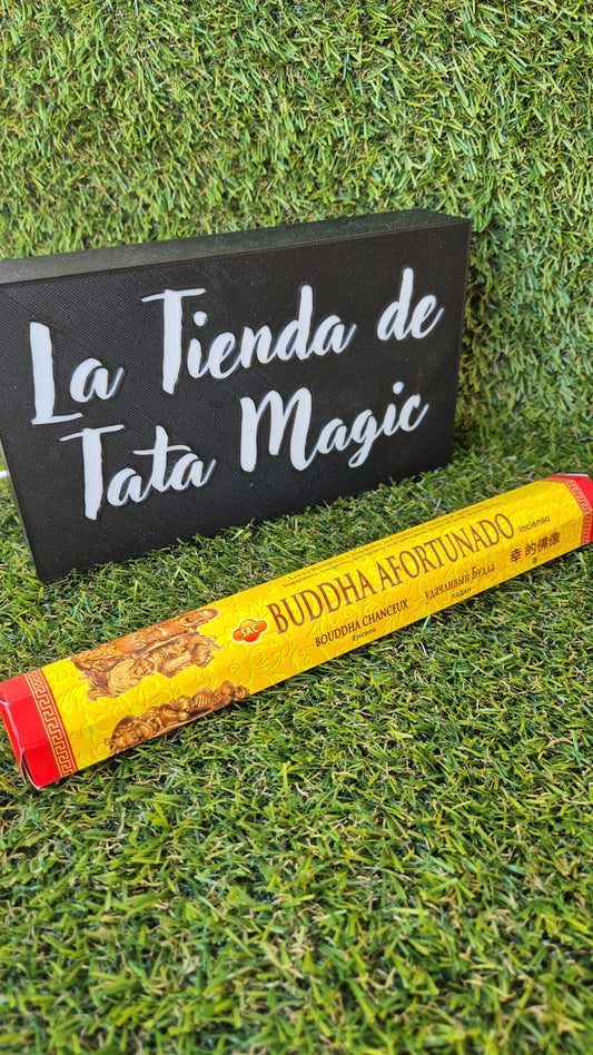 Incienso Hexagonal Budha Afortunado Dinero de SAC- Prosperidad y Buena Suerte