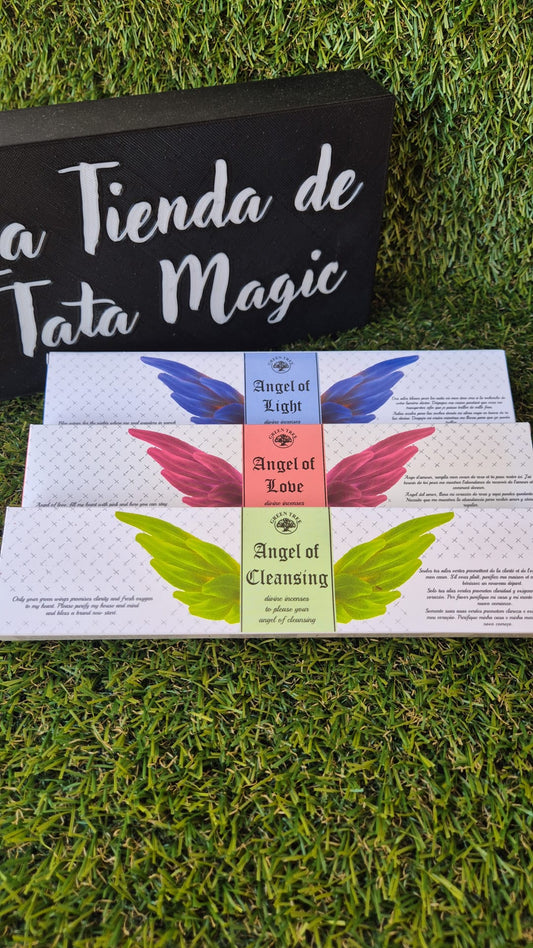 Pack de Inciensos Ángeles de la Guarda de Green Tree - Protección y Paz Interior