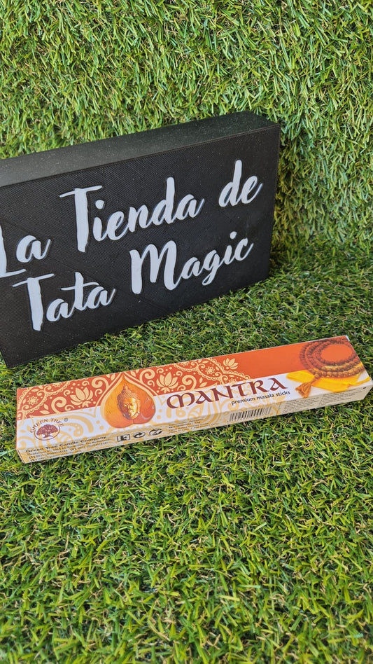 Incienso Mantra de Green Tree - Aroma para Meditación y Equilibrio Espiritual