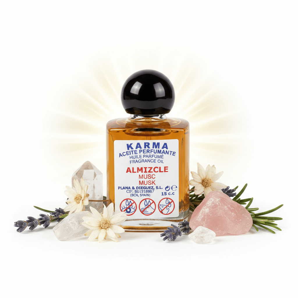 Aceite Perfumante de Almizcle – Karma 15ml Aceites EsotéricosTienda esotérica Málaga - La Tienda de Tata Magic: tienda Esotérica en Málaga