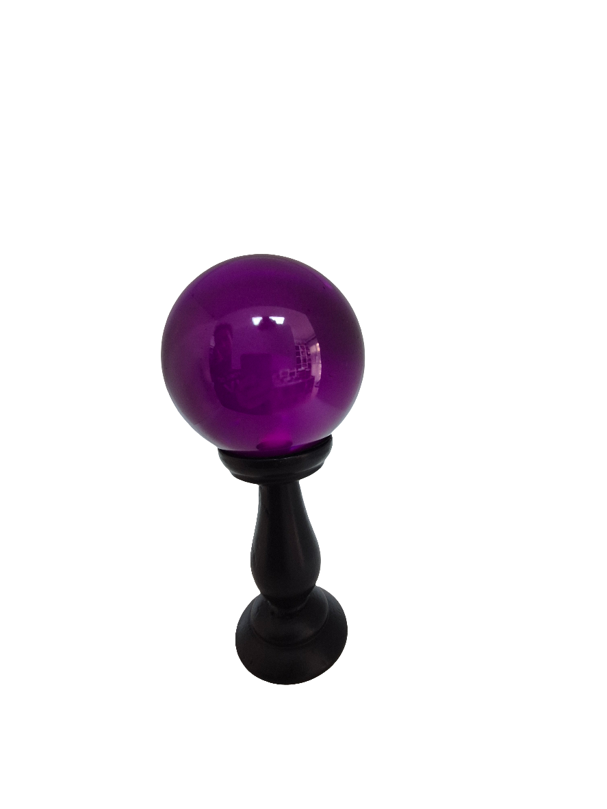 Bola Cristal Morada