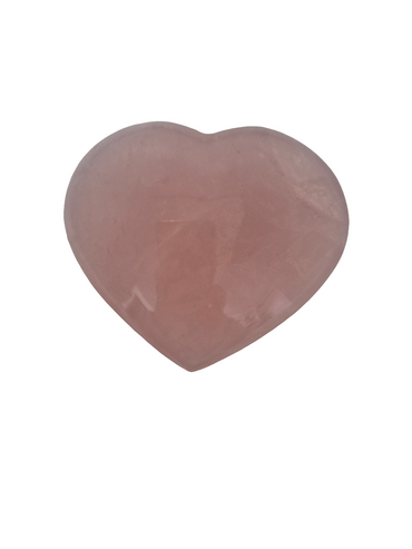 Corazón Sanador Cuarzo Rosa - (Amor)