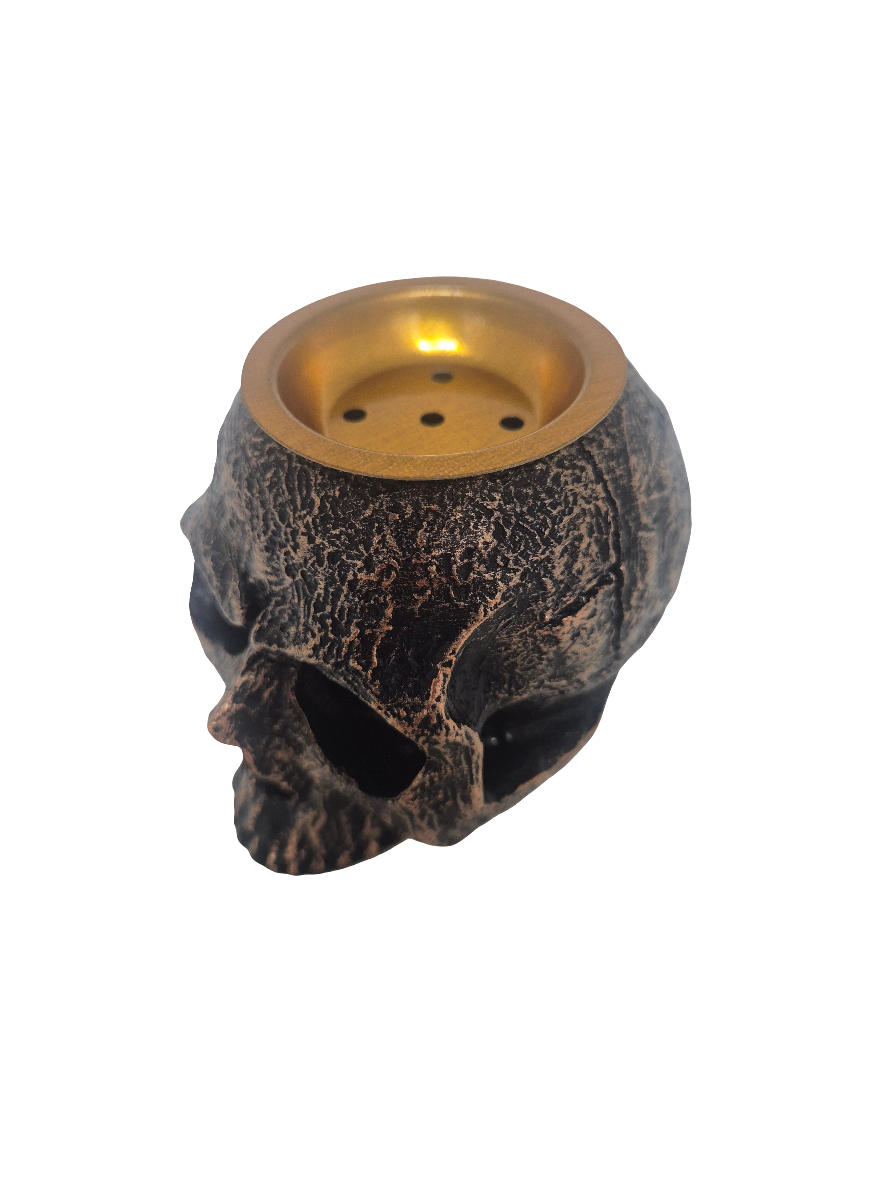 Quemador Incienso de Reflujo Calavera