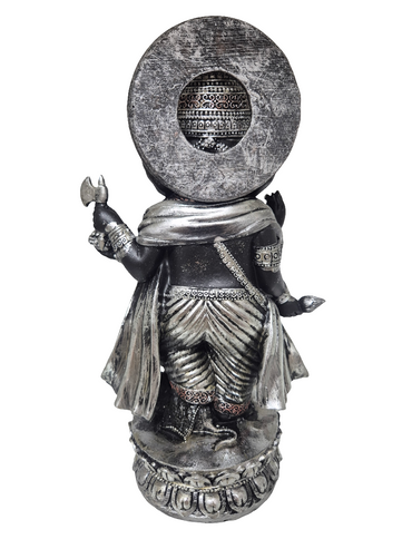 Figura Resina Ganesha con Ratón 27 cms