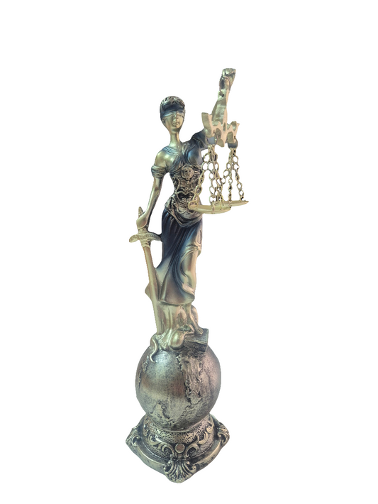 Figura Resina Justicia 23.5cms