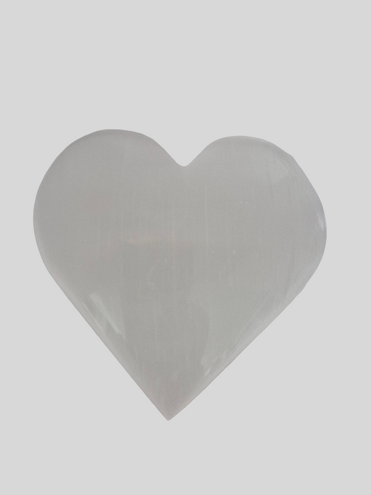 Corazón Sanador de Selenita Blanca (Paz y Tranquilidad)