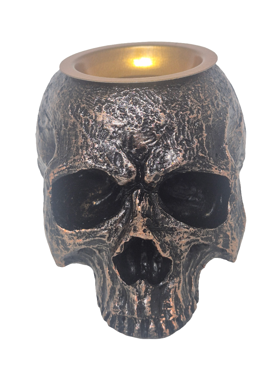 Quemador Incienso de Reflujo Calavera