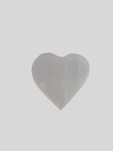 Corazón Sanador de Selenita Blanca (Paz y Tranquilidad)