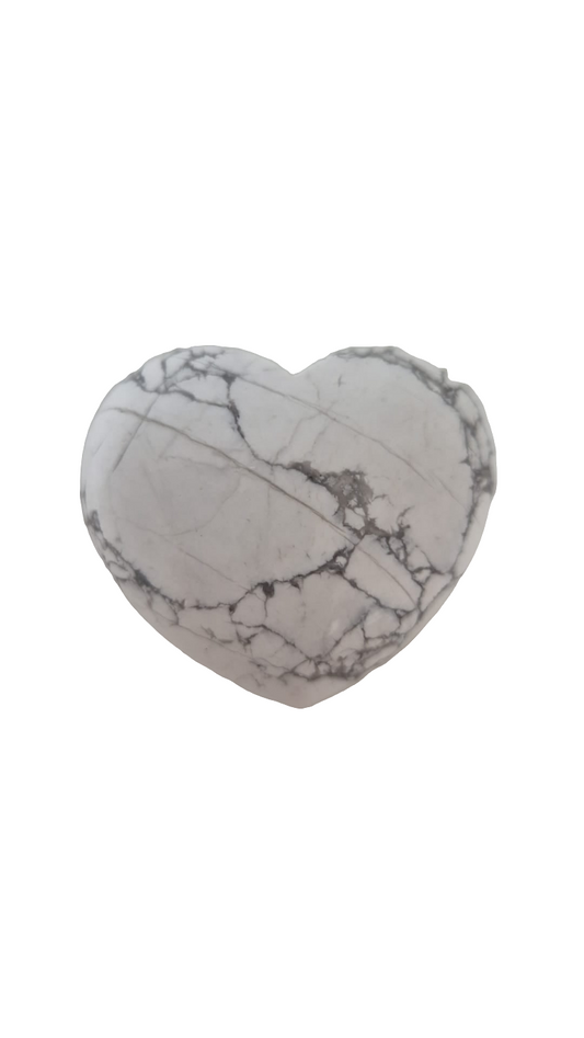 Corazón Sanador Howlite - (Sanador Astral)