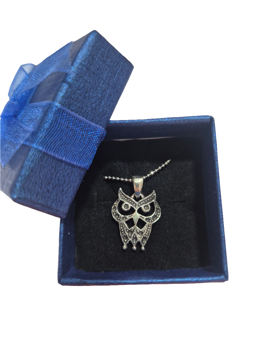 Colgante Plata 925 Buho