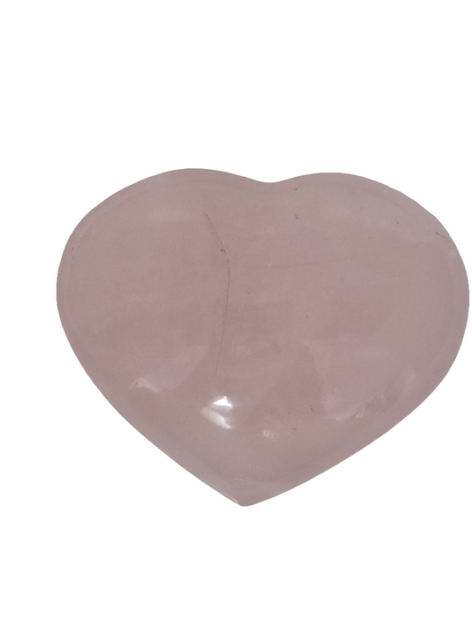 Corazón Sanador Cuarzo Rosa Medianos (Unidad)( Amor)
