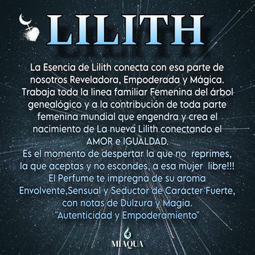 Lilith: Una Fragancia para la Transformación y el Poder Interior - 50ml