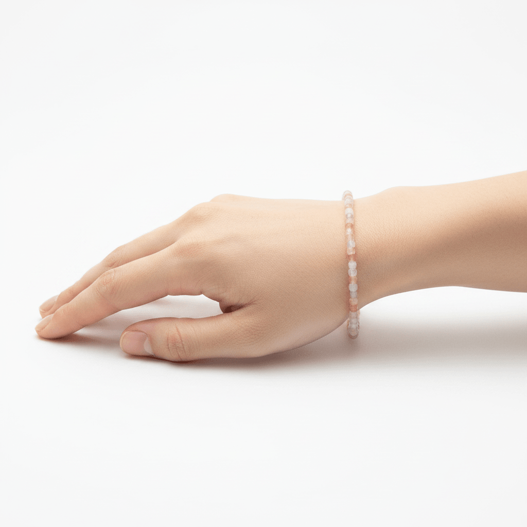 Pulsera Arusha Facetada 3mm | Amor, Luz y Energía Femenina Pulseras de MineralesTienda esotérica Málaga - Tata Magic: tienda Esotérica en Málaga